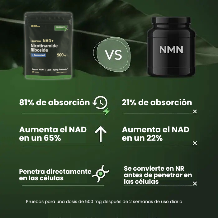 Vitalzor NAD+ Vitalidad Sin Estimulantes